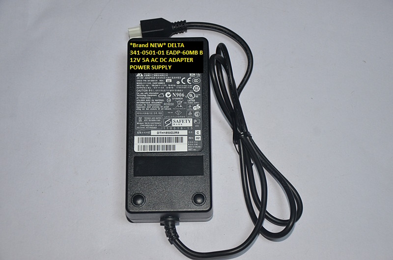 *Brand NEW*5A 341-0501-01 DELTA EADP-60MB B 12V AC100-240V AC DC ADAPTER POWER SUPPLY